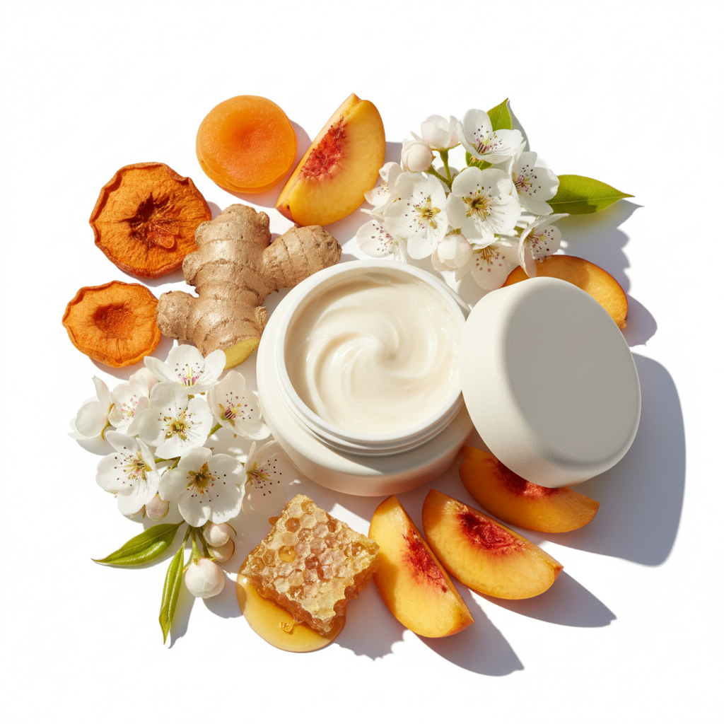Golden Nectar Body Butter Balm with apricot, ginger, pear blossom and honeycomb
