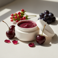Scarlet Body Butter Balm with dark cherries, rose petals and dark berries