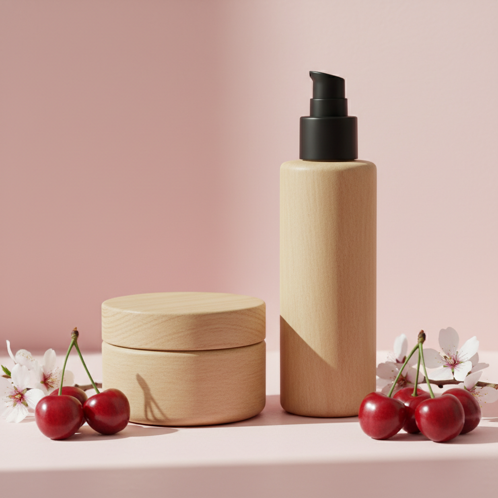 Almond Cherry Scrub & Lotion Duo