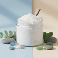 Ocean View Body Scrub Travel Size with ocean-themed props