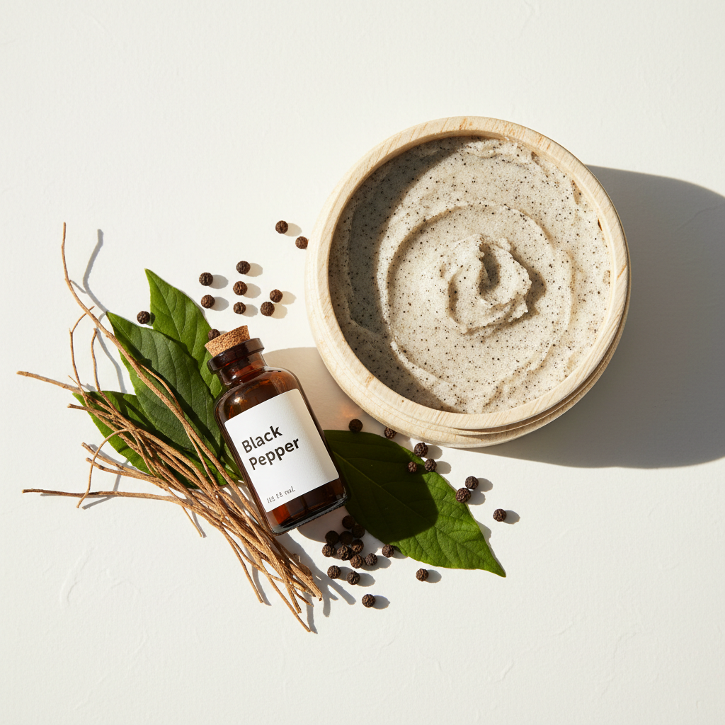 Black Pepper Body Scrub