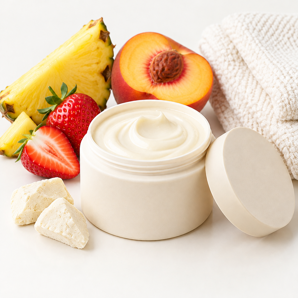Tropical Beach Butter Balm with more pineapple